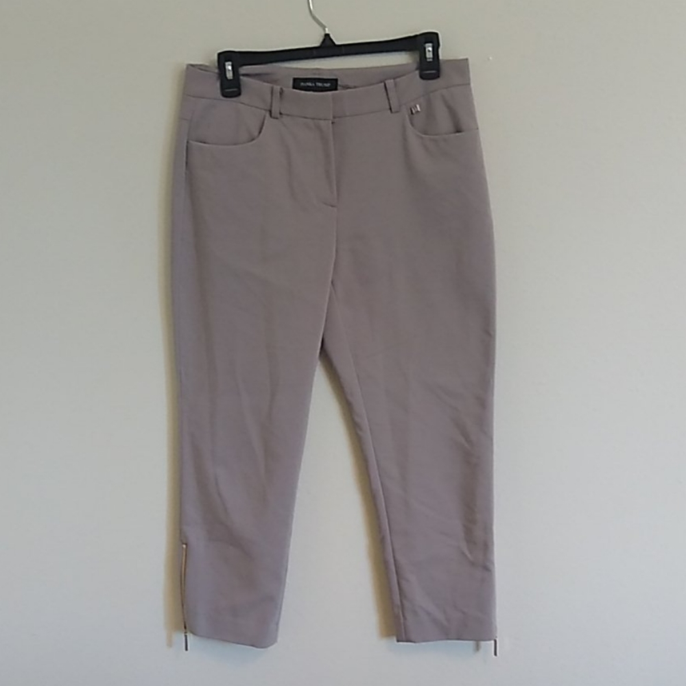 Ivanka Trump Tan Dress Pant Capris